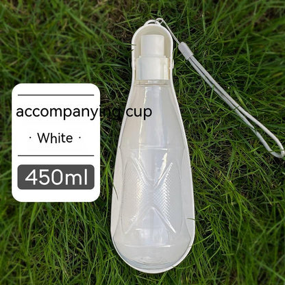 Pet Water Cup Outdoor Portable Folding Dog Water Bottle 550Ml Large Capacity Medium to Large Dog Drinking Bottle